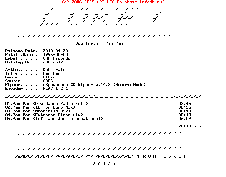 Dub_Train-Pam_Pam-CDM-FLAC-1995