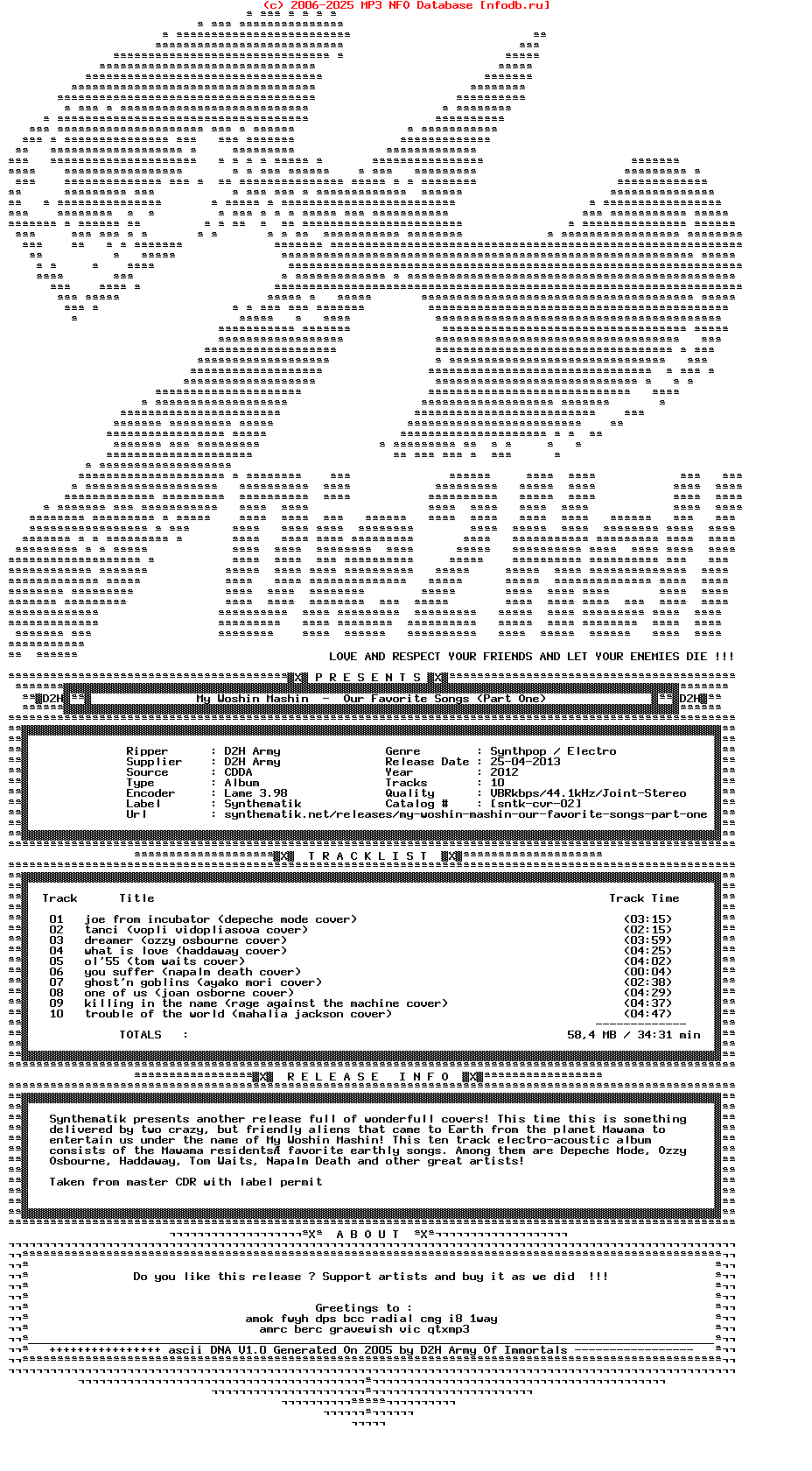 My_Woshin_Mashin-Our_Favorite_Songs_Part_One-CDR-2012