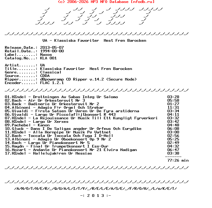 VA-Klassiska_Favoriter_Mest_Fran_Barocken-CD-FLAC-1994