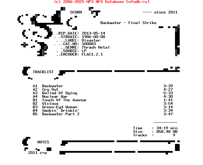 Backwater-Final_Strike-Lp-1986