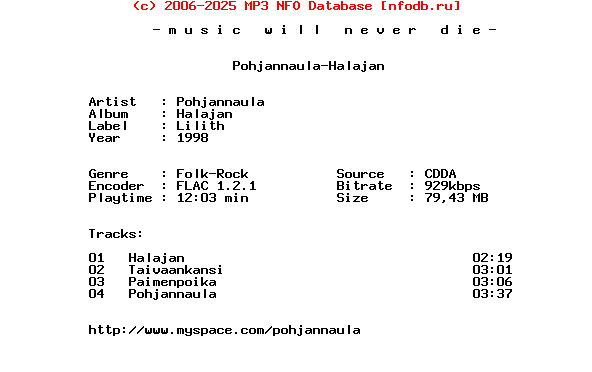 Pohjannaula-Halajan-FI-CDEP-FLAC-1998