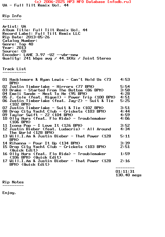 VA-Full_Tilt_Remix_Vol._44-2013