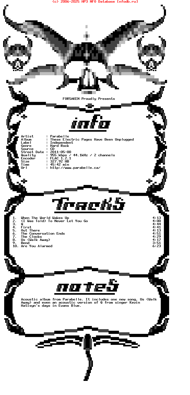 Parabelle-These_Electric_Pages_Have_Been_Unplugged-CD-FLAC-2011