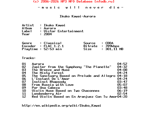 Ikuko_Kawai-Aurora-CD-FLAC-2004
