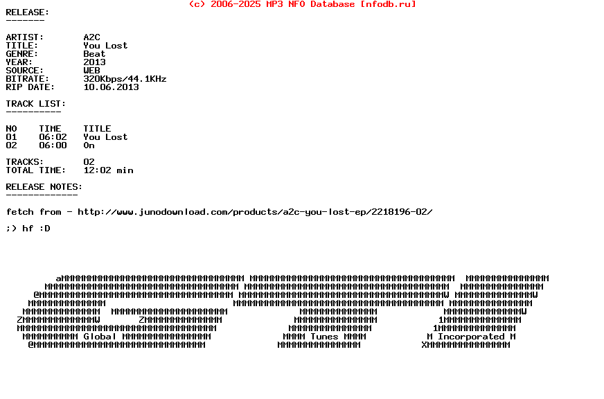 A2C-You_Lost-(PBR_033)-WEB-EP-2013-GTi