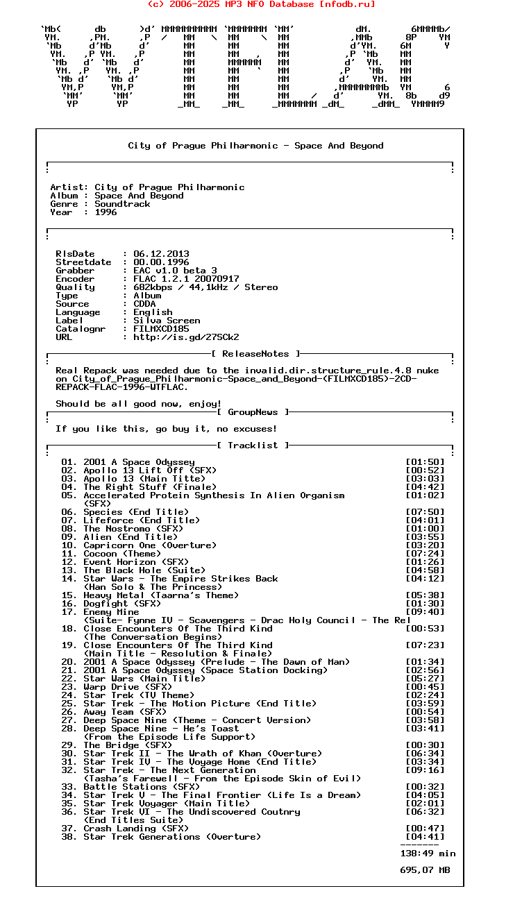 City_Of_Prague_Philharmonic-Space_And_Beyond-(FILMXCD185)-Real-REPACK-2CD-FLAC-1996