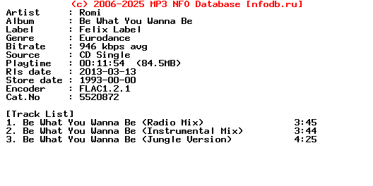 Romi-Be_What_You_Wanna_Be-CDS-1993