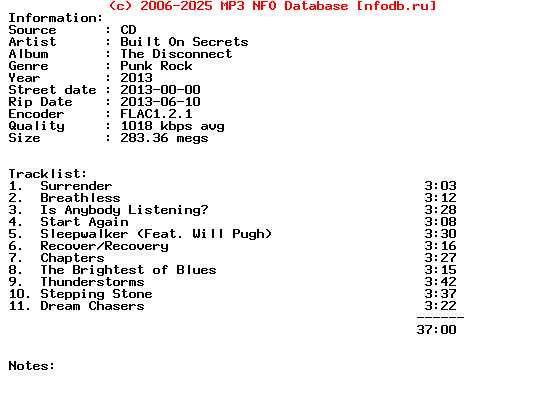 Built_On_Secrets-The_Disconnect-CD-2013