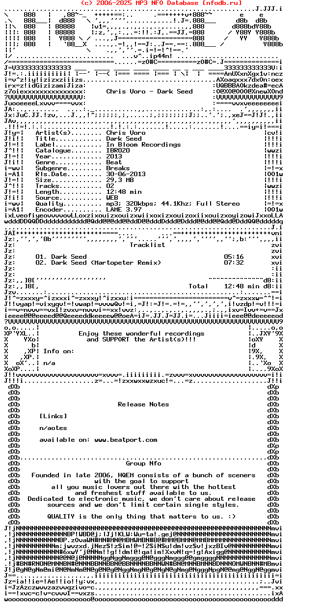 Chris_Voro_-_Dark_Seed-(IBR020)-WEB-2013-HQEM