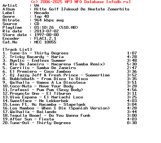 VA-Hitte_Golf_Ijskoud_De_Heetste_Zomerhits-CD-1997