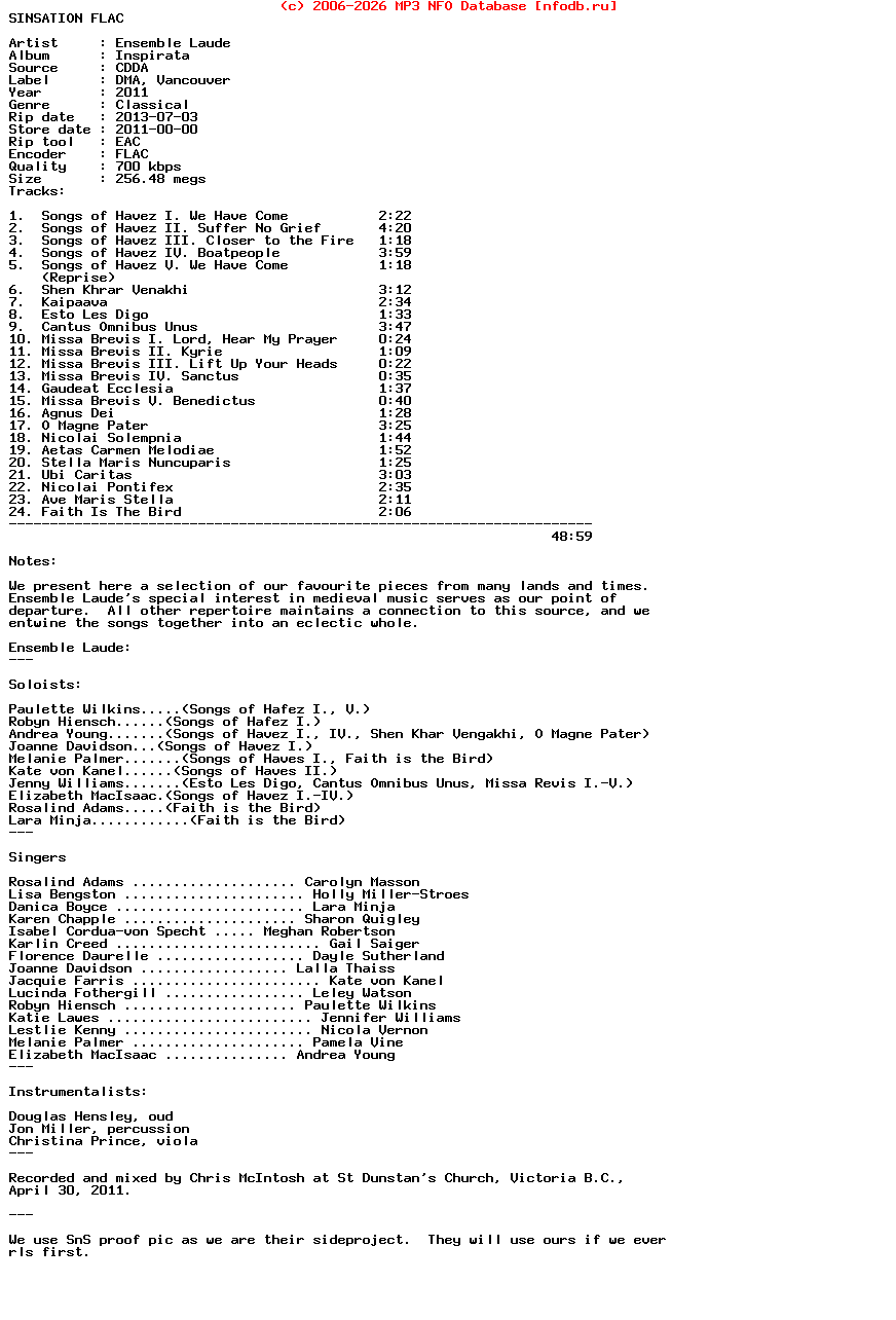 Ensemble_Laude-Inspirata-2011-Sinsation