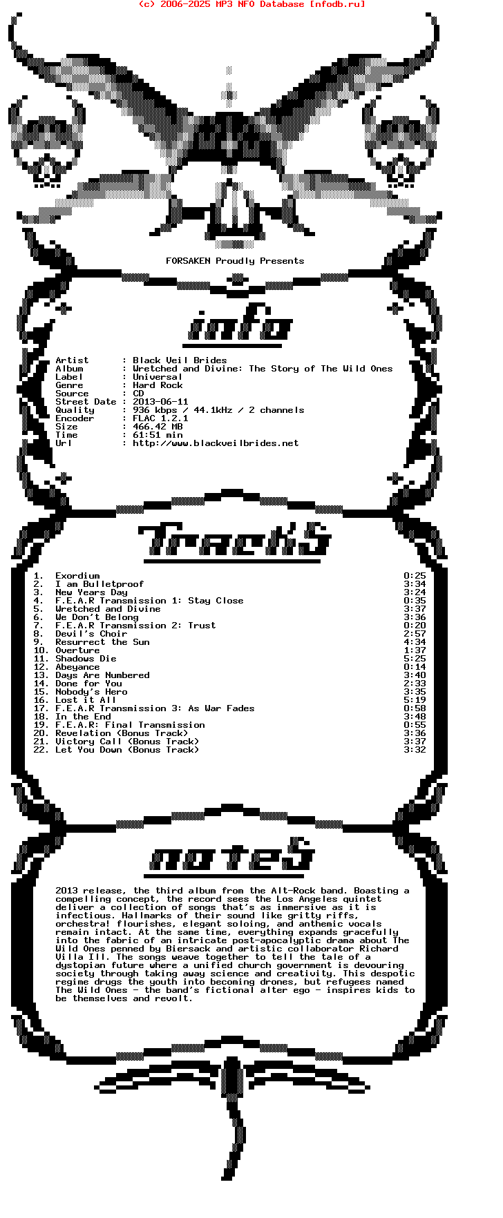 Black_Veil_Brides-Wretched_And_Divine_The_Story_Of_The_Wild_Ones-CD-FLAC-2013