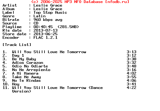 Leslie_Grace-Leslie_Grace-ES-CD-FLAC-2013