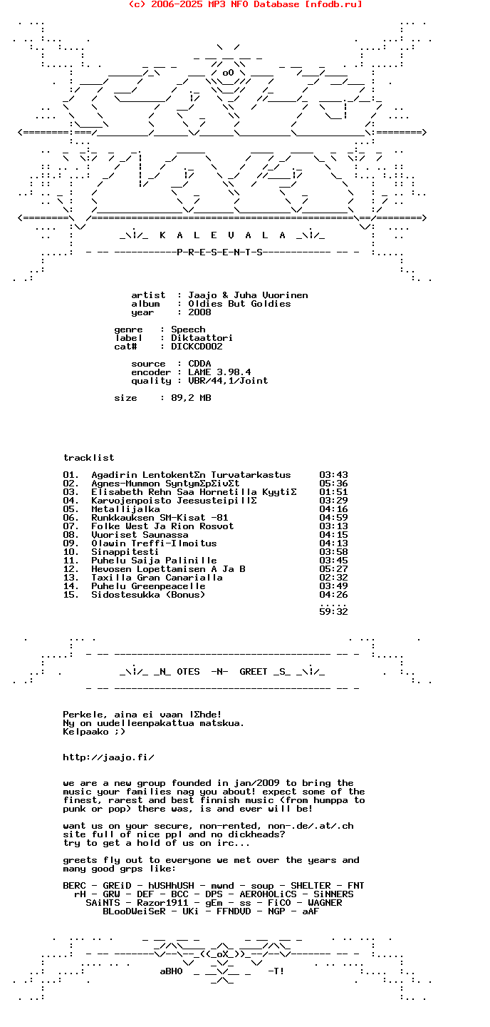Jaajo_Ja_Juha_Vuorinen-Oldies_But_Goldies-REPACK-FI-2008-KALEVALA