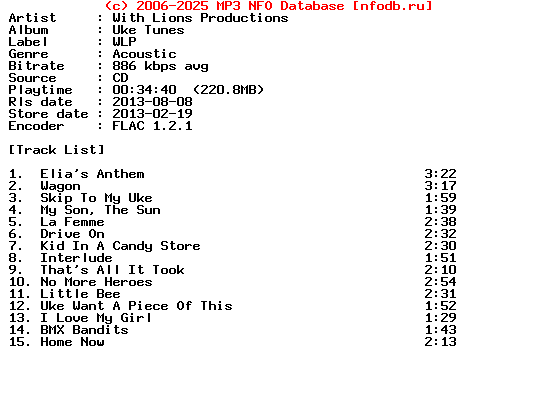 With_Lions_Productions_Presents-Uke_Tunes-CD-FLAC-2013
