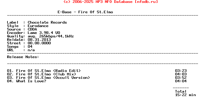 E-Base-Fire_Of_St.Elmo-CDM-1994