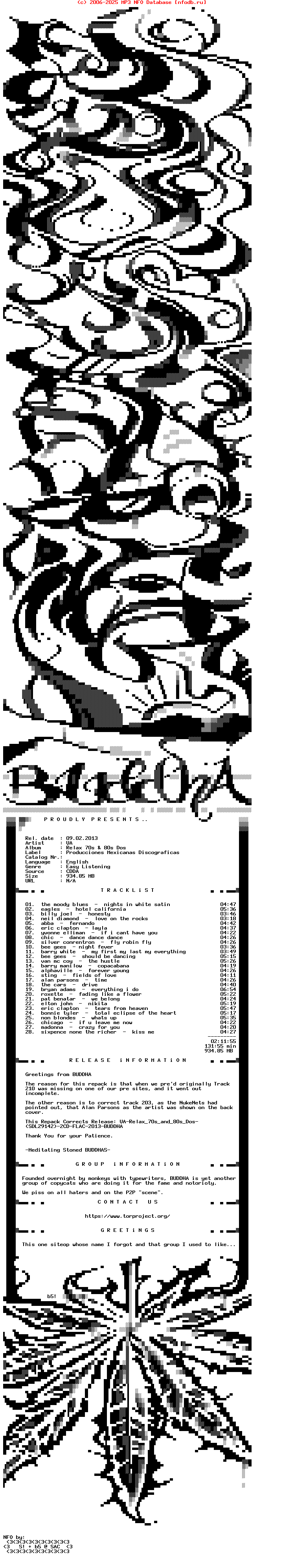 VA-Relax_70S_And_80S_Dos-(SDL29142)-REPACK-2CD-FLAC-2013-Buddha