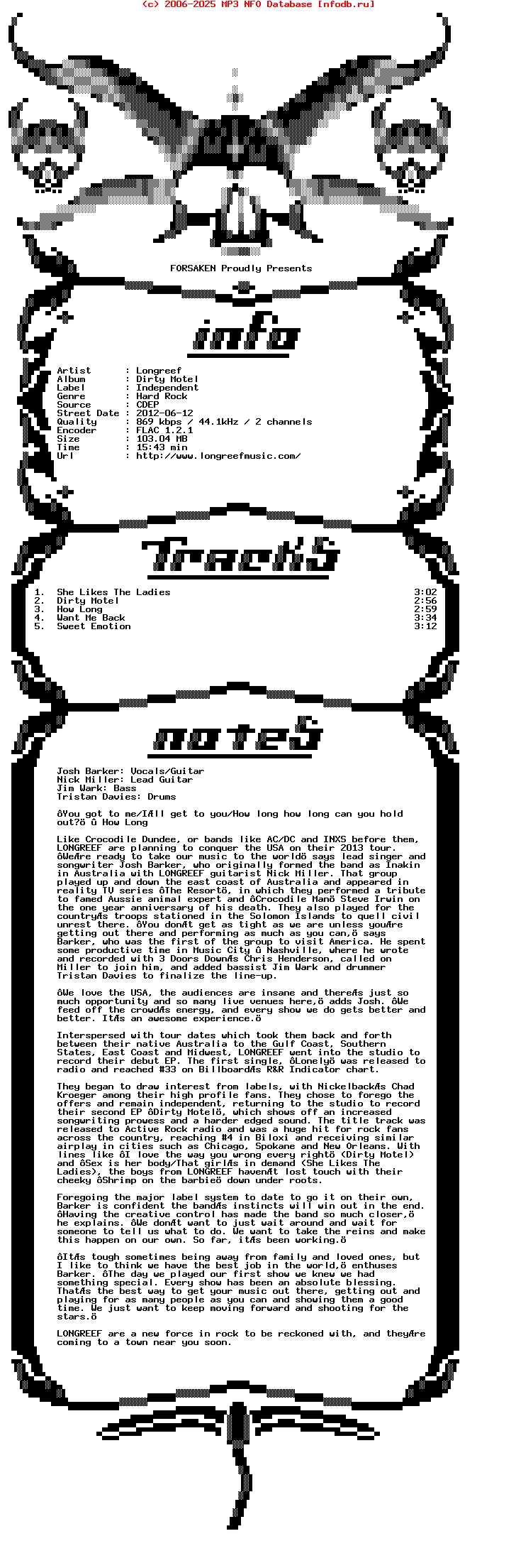 Longreef-Dirty_Motel-CDEP-FLAC-2012
