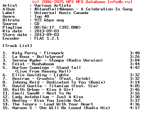 VA-Stand_Tall_4_Women_A_Celebration_In_Song-CD-FLAC-2013