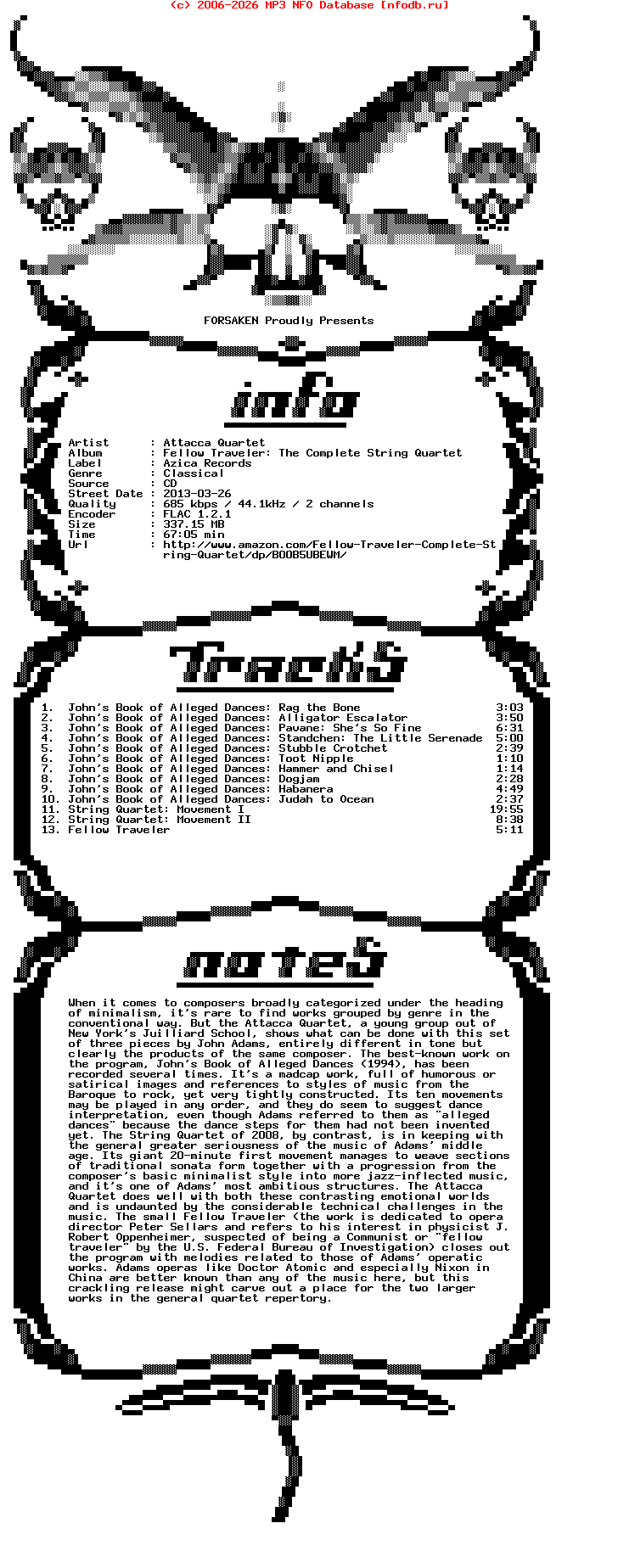 Attacca_Quartet-Fellow_Traveler_The_Complete_String_Quartet_Works_Of_John_Adams-CD-FLAC-2013