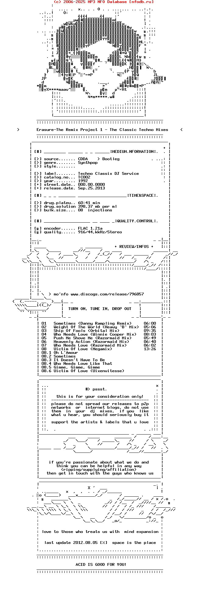 Erasure-The_Remix_Project_1_-_The_Classic_Techno_Mixes-(TC002)-Bootleg-CD-FLAC-1992