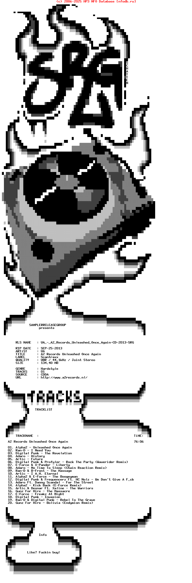 VA_-_A2_Records_Unleashed_Once_Again-CD-2013-SRG