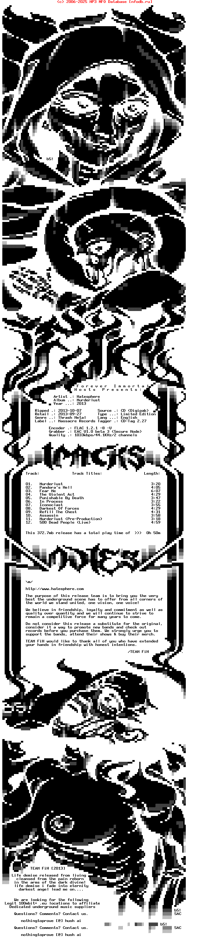 Hatesphere-Murderlust-CD-FLAC-2013