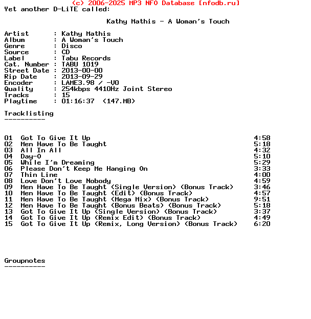 Kathy_Mathis-A_Womans_Touch-Remastered-CD-2013