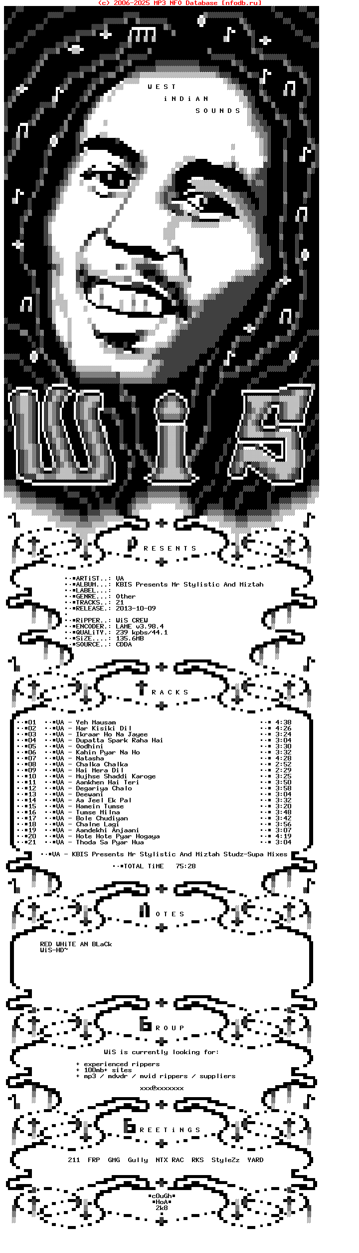 VA-Kbis_Presents_Mr_Stylistic_And_Miztah_Studz-Supa_Mixes-Bootleg-2013