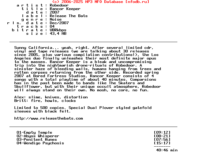 Robedoor--Rancor_Keeper-(RELEASE_THE_BATS)-2007