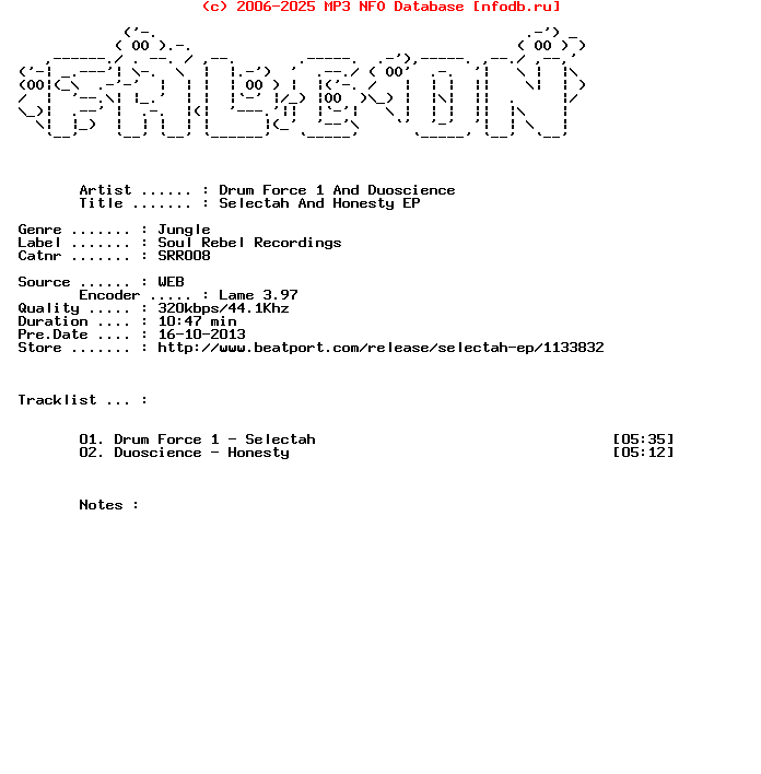 Drum_Force_1_And_Duoscience-Selectah_And_Honesty_Ep-WEB-2013-FALCON