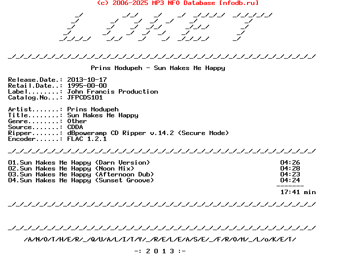 Prins_Modupeh-Sun_Makes_Me_Happy-CDM-FLAC-1995