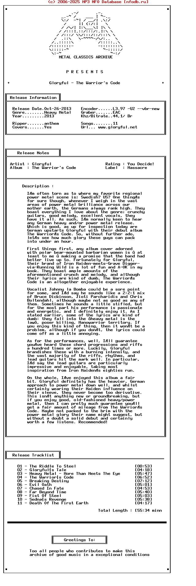 Gloryful_-_The_Warriors_Code-2013-Mca_Int