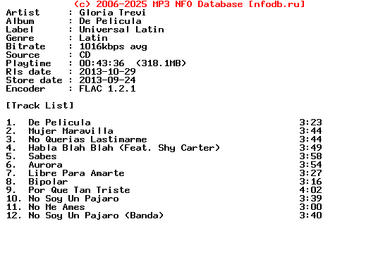 Gloria_Trevi-De_Pelicula-ES-CD-FLAC-2013