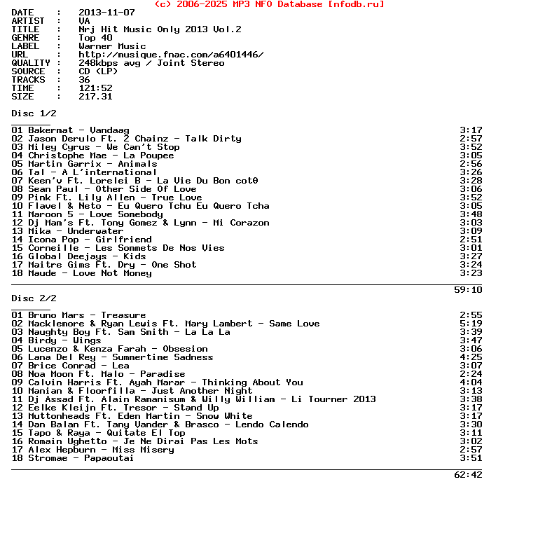 VA-Nrj_Hit_Music_Only_2013_Vol.2-2CD-2013