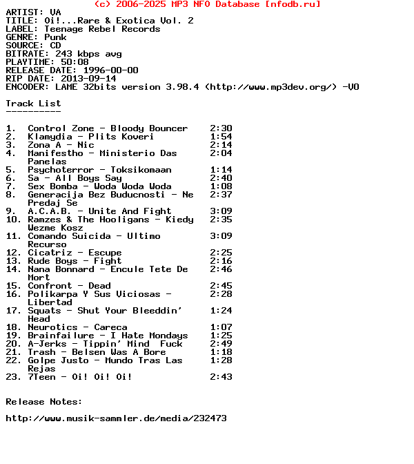 VA-Oi...Rare_And_Exotica_Vol._2-Limited_Edition-1996