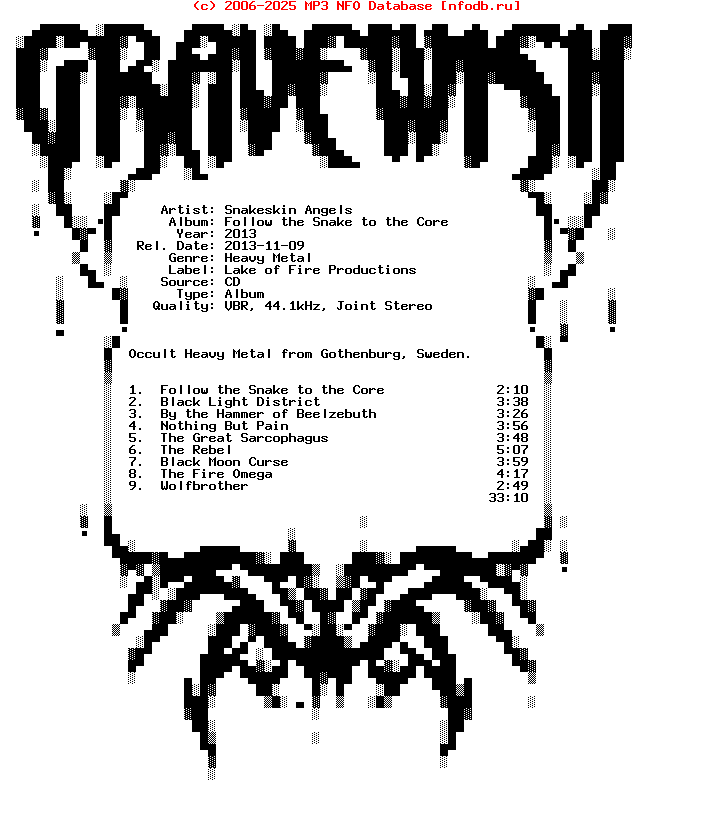 Snakeskin_Angels-Follow_The_Snake_To_The_Core-2013