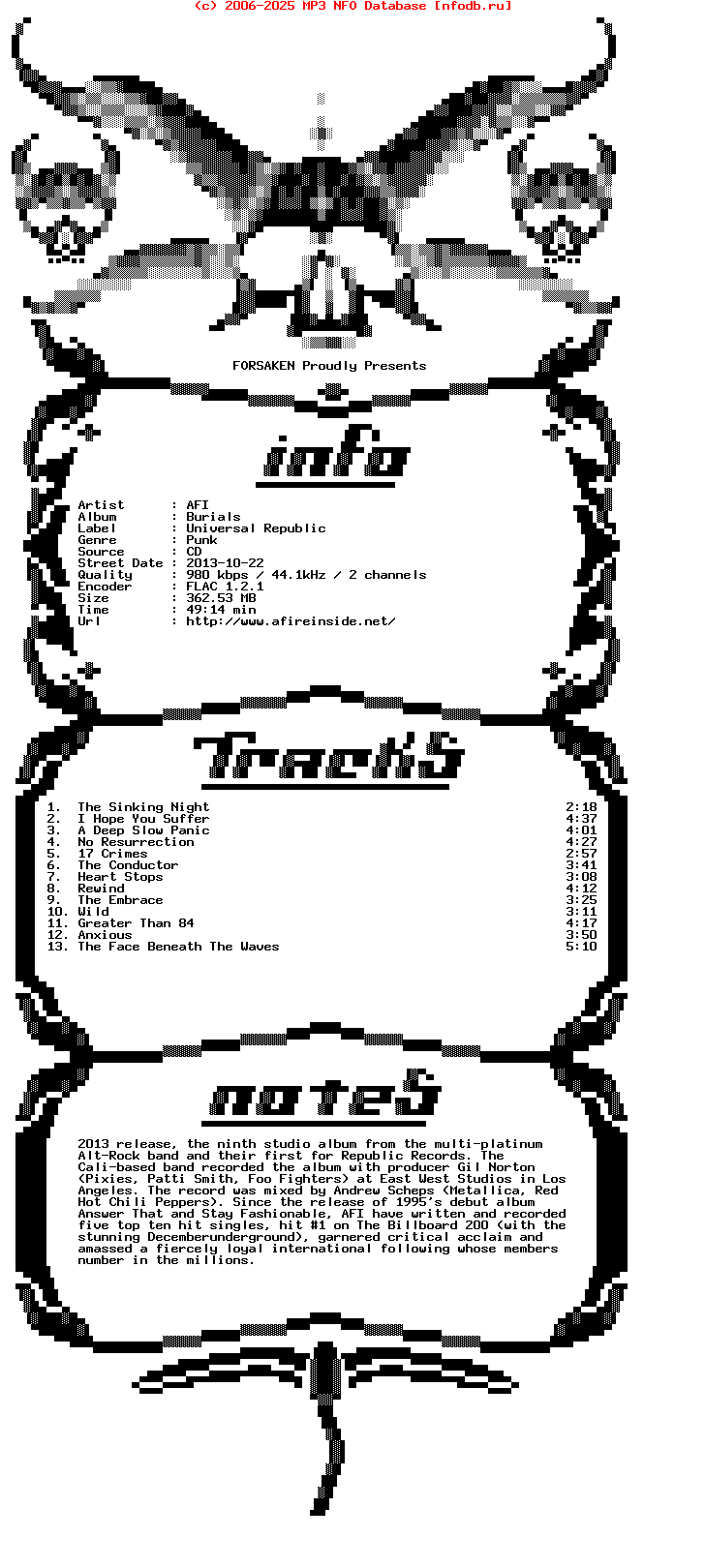 Afi-Burials-CD-FLAC-2013