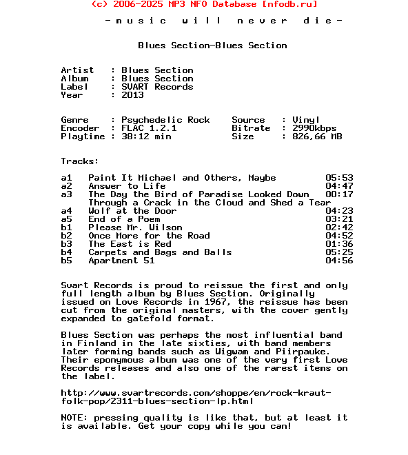 Blues_Section-Blues_Section-Remastered-Lp-FLAC-2013