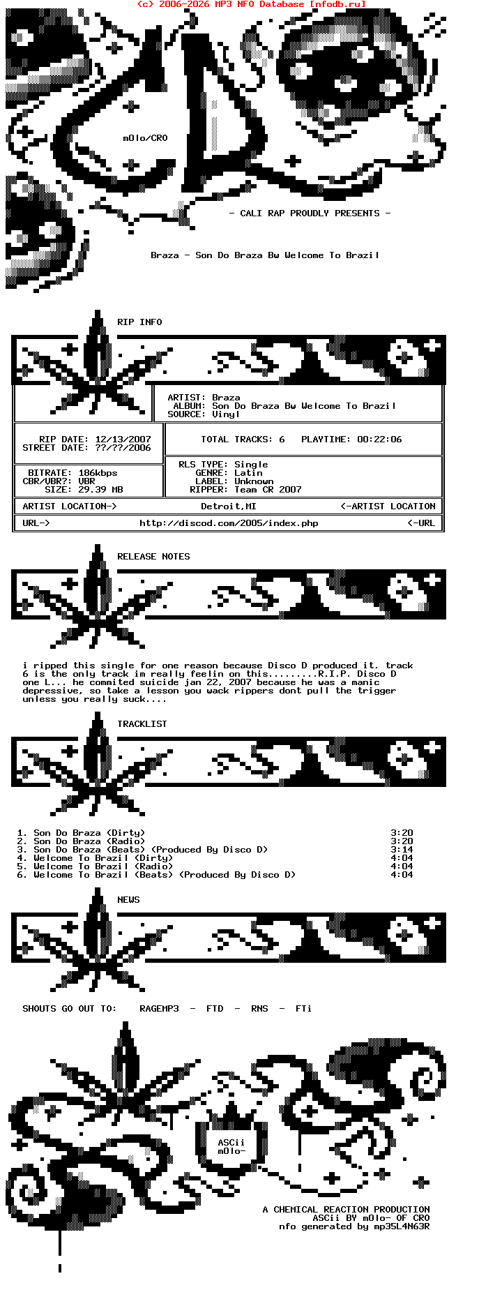 Braza-00-Son_Do_Braza_Bw_Welcome_To_Brazil-VLS-2006-CR