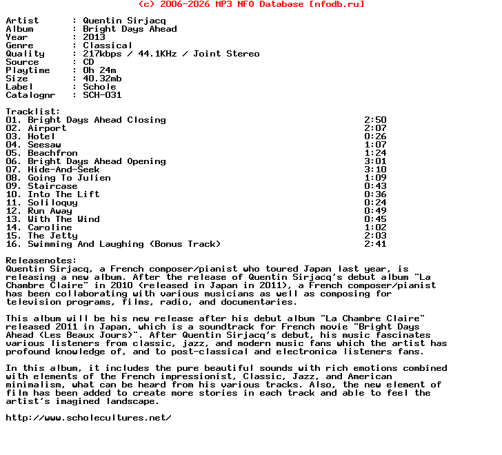 Quentin_Sirjacq-Bright_Days_Ahead-2013