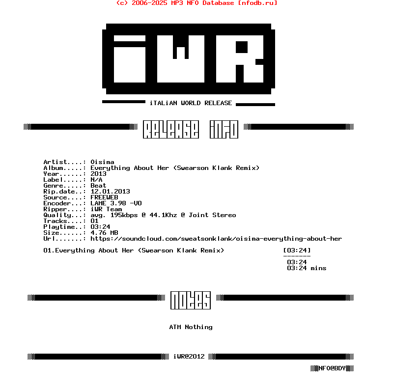 Oisima_-_Everything_About_Her_(SWEARSON_KLANK_REMIX)-Freeweb-2013-Iwr