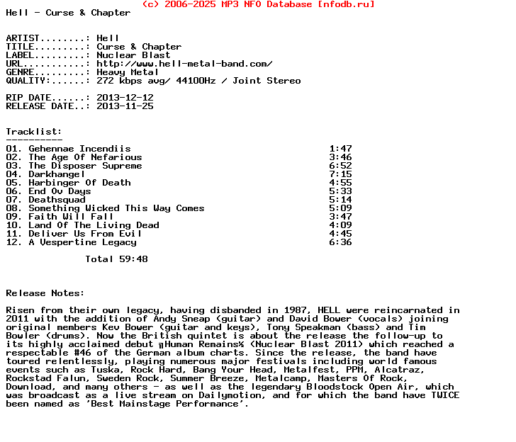 Hell-Curse_And_Chapter-2013