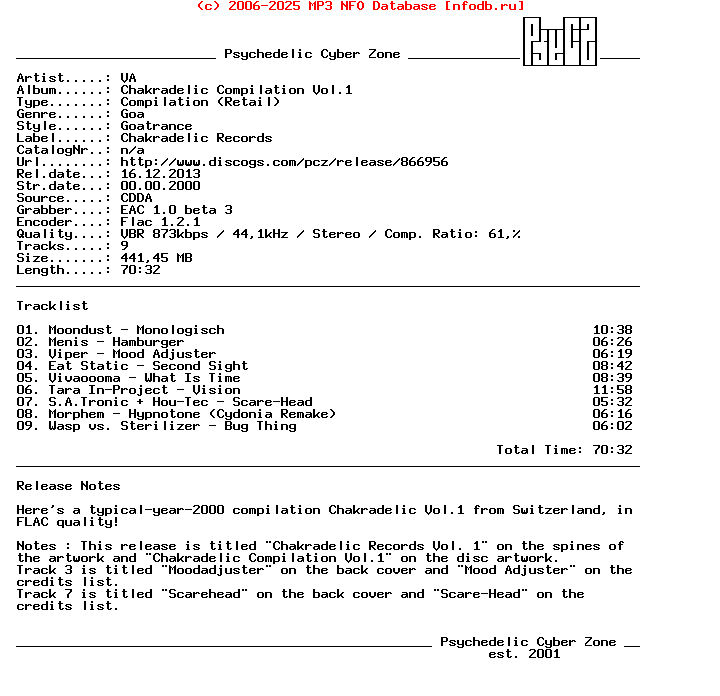 VA_-_Chakradelic_Compilation_Vol.1-CD-FLAC-2000-PsyCZ