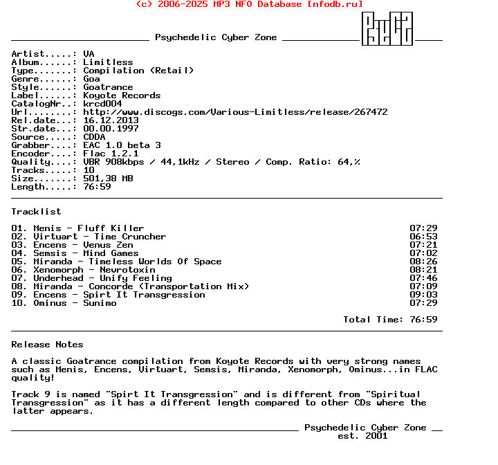 VA_-_Limitless-CD-FLAC-1997-PsyCZ