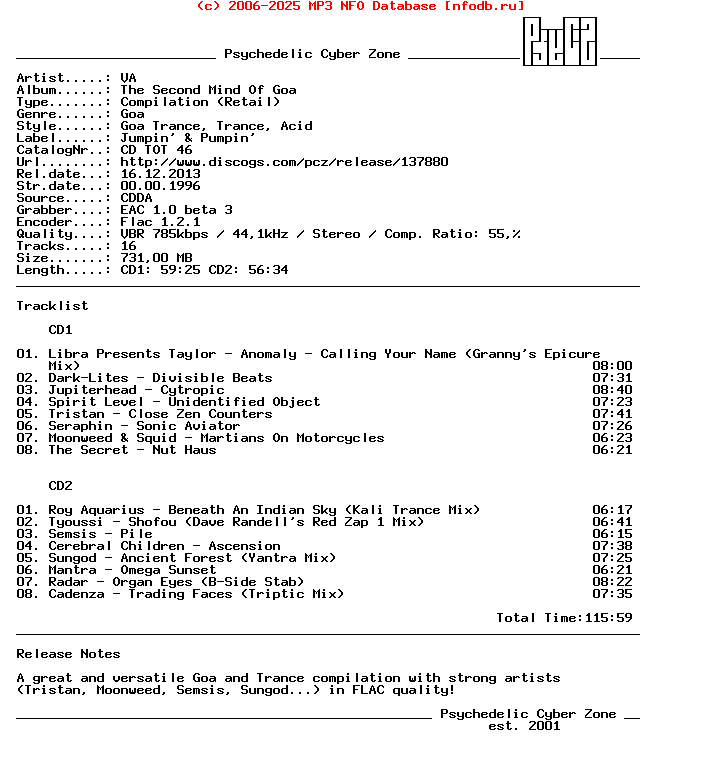 VA_-_The_Second_Mind_Of_Goa-2CD-FLAC-1996-PsyCZ
