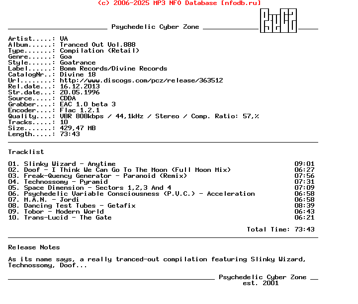 VA_-_Tranced_Out_Vol.888-CD-FLAC-1996-PsyCZ