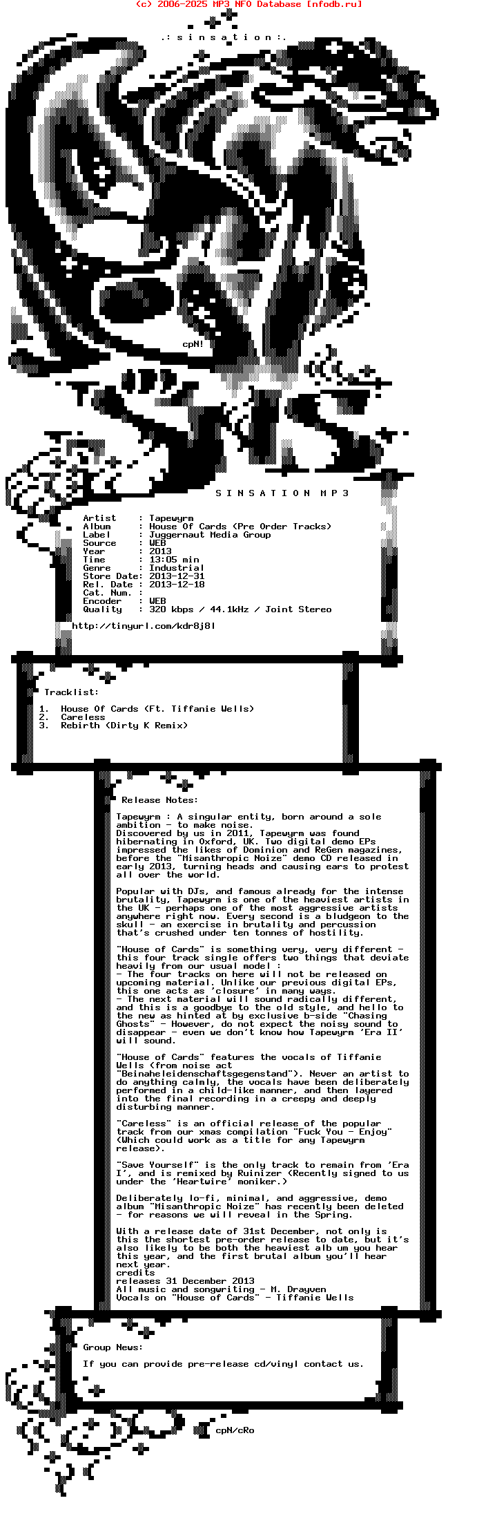 Tapewyrm-House_Of_Cards_(PRE_ORDER_TRACKS)-WEB-2013-SnS