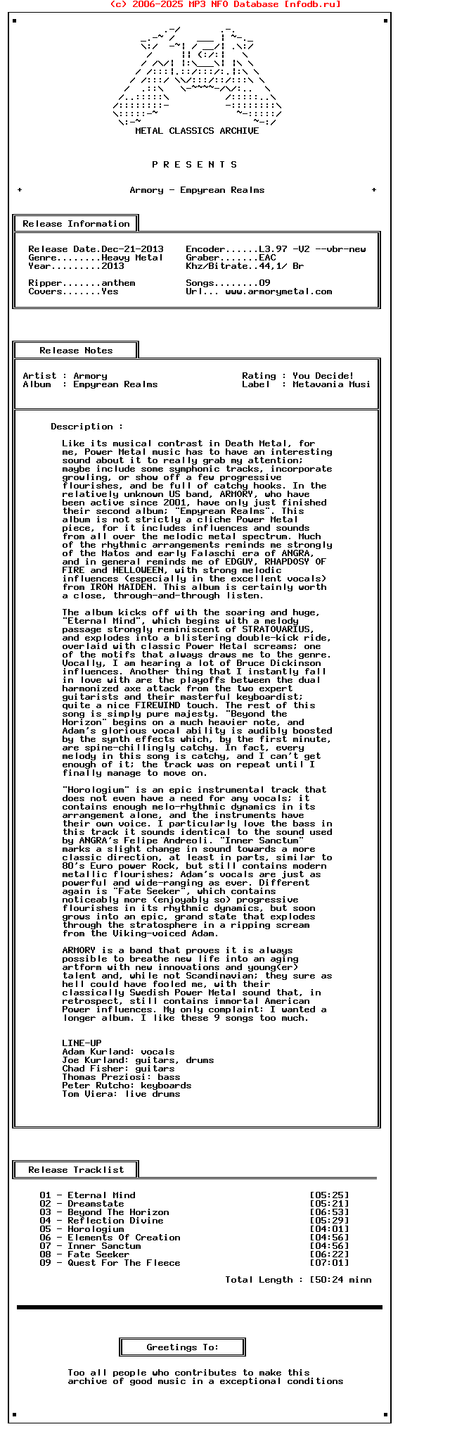 Armory_-_Empyrean_Realms-2013-Mca_Int