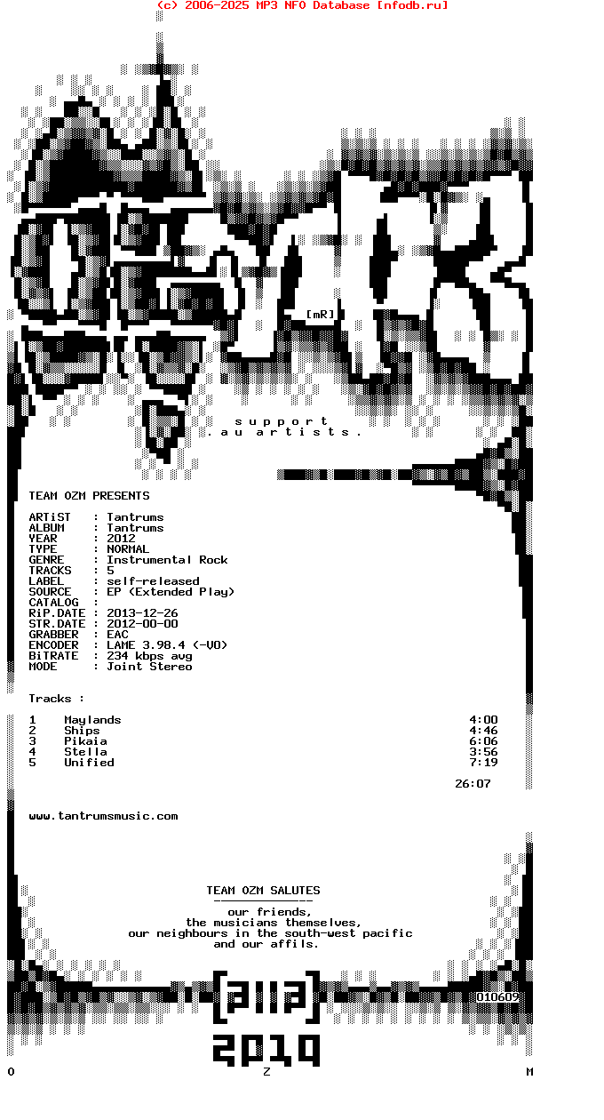 Tantrums-Tantrums-EP-2012-OZM